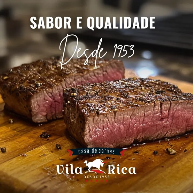 Sabor e qualidade desde 1953 — bifes grelhados