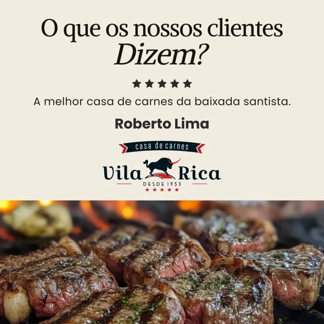 Depoimento de cliente e cortes na grelha